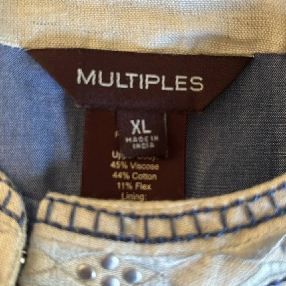 Madison | Embellished embroidered bohemian jeweled Jacket lined - Picture 6 of 12